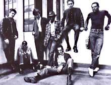 The Coventry Automatics - (from left) Roddy Byers, Silverton Hutchison, Terry Hall, Lynval Golding, Horace Panter, Jerry Dammers, Neville Staple